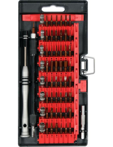 YATO ZESTAW DO NAPRAWY TELEFONÓW KOMÓRKOWYCH 61el. YT-25760