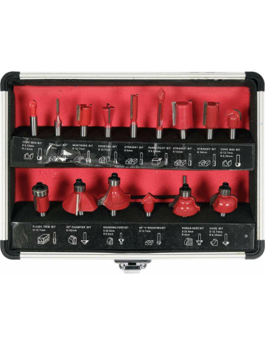 YATO FREZY KSZTAŁTOWE 15cz.