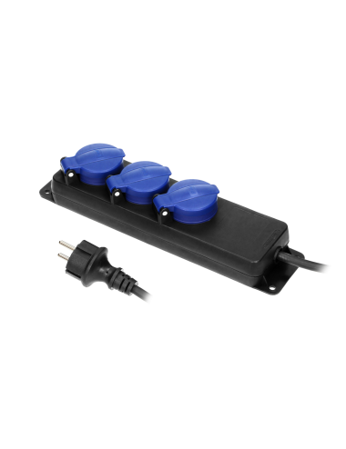 Przedłużacz warsztatowy bryzgoszczelny 5m Schuko 4205