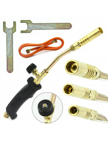 PALNIK GAZOWY + 3 KOŃCÓWKI MP