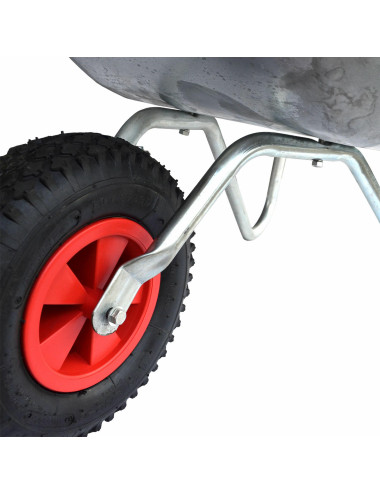 AWTOOLS TACZKA OGRODOWA 65L KOŁO PLASTIKOWE