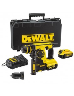 DEWALT MŁOT WIERCĄCO-KUJĄCY SDS-PLUS 18V 2,1J 2 x 4,0 Ah XR LI-ION + UCHWYT DCH254M2