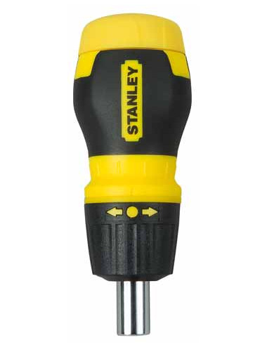 STANLEY WKRĘTAK MULTIBIT Z G KRÓTKI + 7KOŃCÓWEK