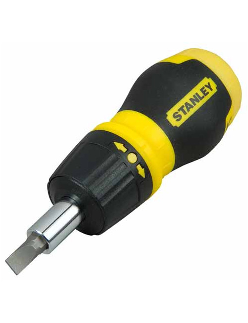 STANLEY WKRĘTAK MULTIBIT Z G KRÓTKI + 7KOŃCÓWEK