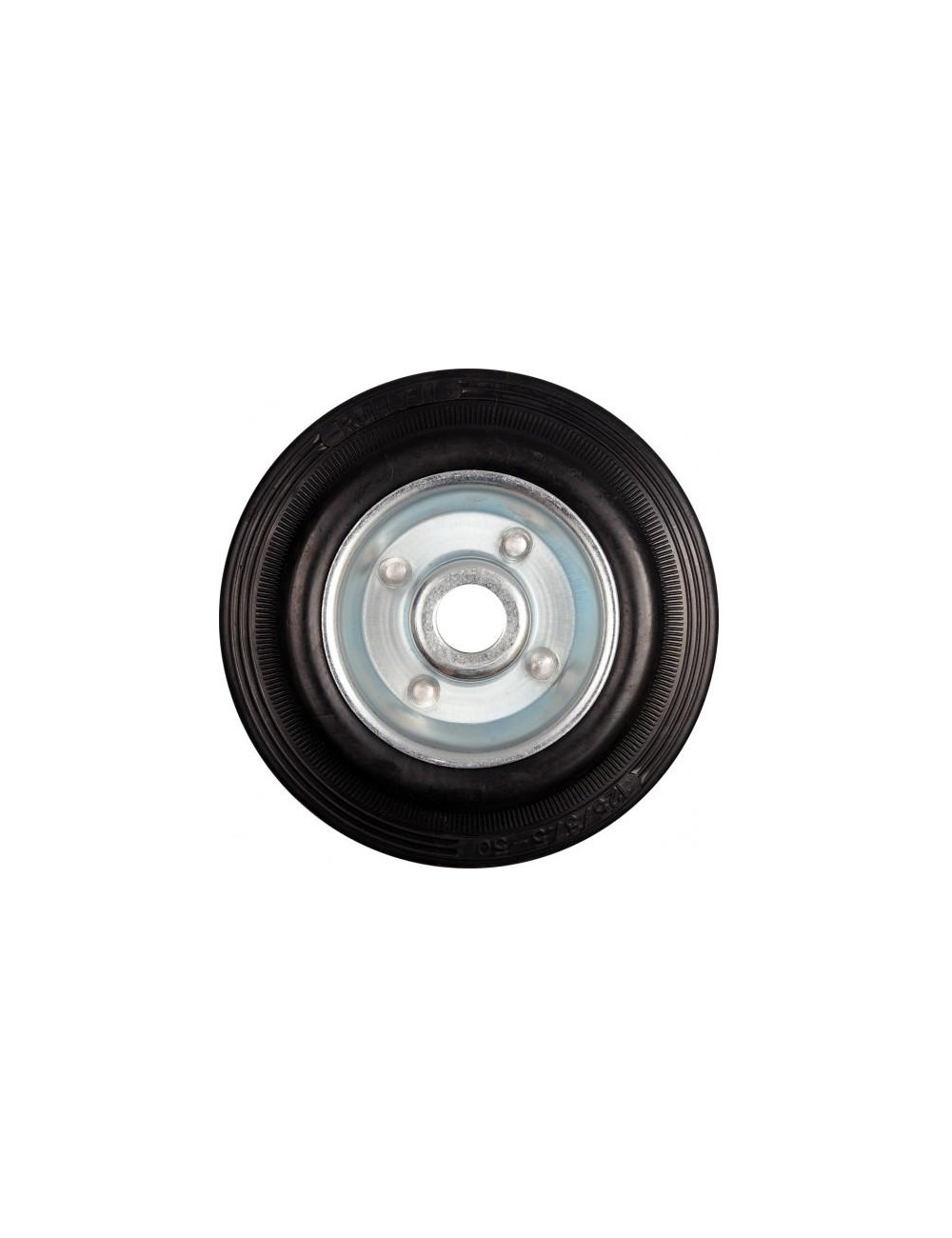 VOREL KOŁO ŁOŻYSKOWANE CZARNA GUMA 250mm 87457