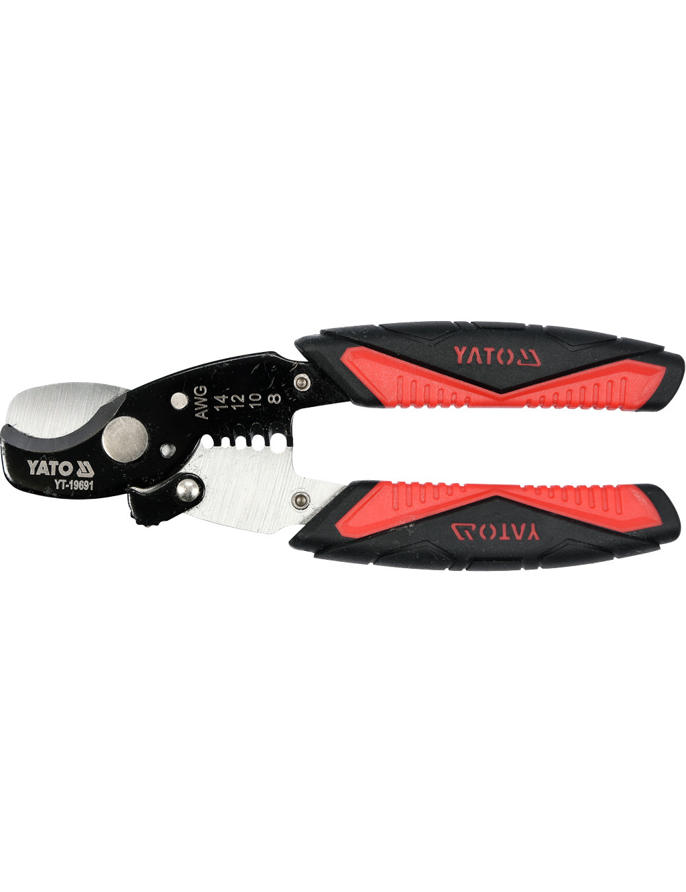YATO SZCZYPCE DO CIĘCIA KABLI PRZEWODÓW IZOLACJI 170MM YT-19691
