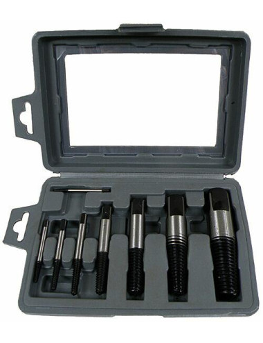 WYKRĘTAKI KOMPLET 8cz. SILVER