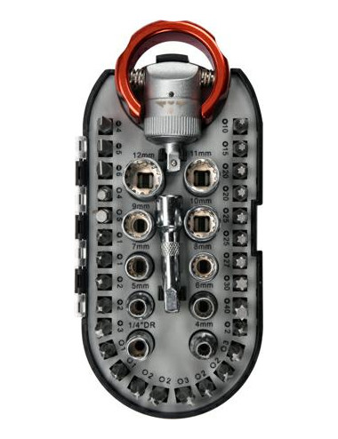 YATO ZESTAW KOŃCÓWEK ŚRUBOKRĘTOWYCH I NASADEK 40szt.