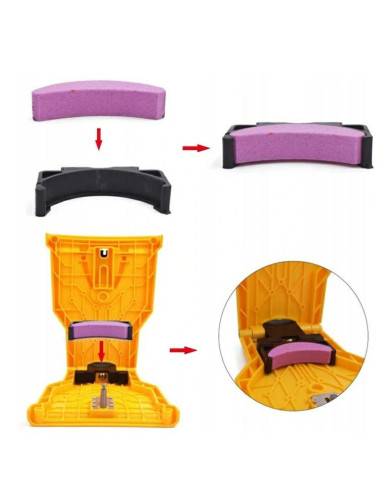 OSTRZARKA DO ŁAŃCUCHA RĘCZNA SILVER