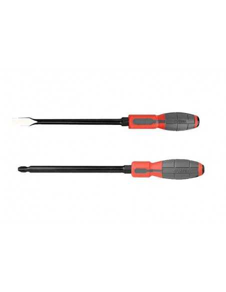 KUŹNIA WKRĘTAKI ŚLUSARSKIE KOMPLET 3szt. KRZYŻOWE PH2,PH4, PŁASKI 1,2x8mm