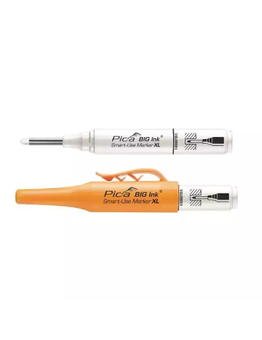 PICA ZNACZNIK DO GŁĘBOKICH OTWORÓW ATRAMENTOWY BIAŁY BIG INK