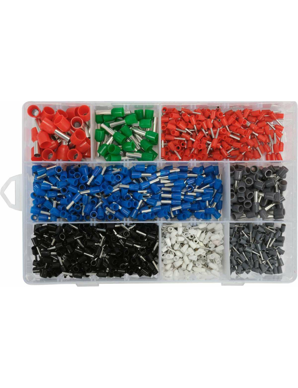 YATO KOŃCÓWKI I KONEKTORY KABLOWE 1200szt.