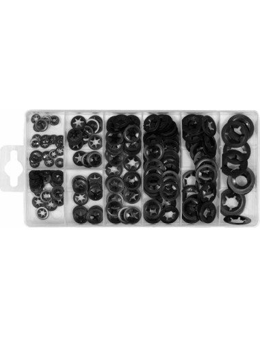 YATO PODKŁADKI ZABEZPIECZAJĄCE MIX 260szt.