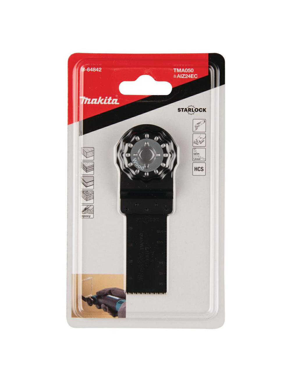 MAKITA MT BRZESZCZOT DO CIĘCIA WGŁĘBNEGO HCS 24mm x 50mm