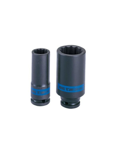 KING TONY NASADKA UDAROWA DWUNASTOKĄTNA 1/2" DŁUGA 18x80mm