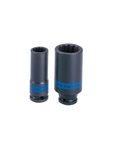 KING TONY NASADKA UDAROWA DWUNASTOKĄTNA 1/2" DŁUGA 19x80mm