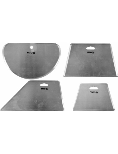 YATO SKROBAKI RĘCZNE NIERDZEWNE KOMPLET 4szt.