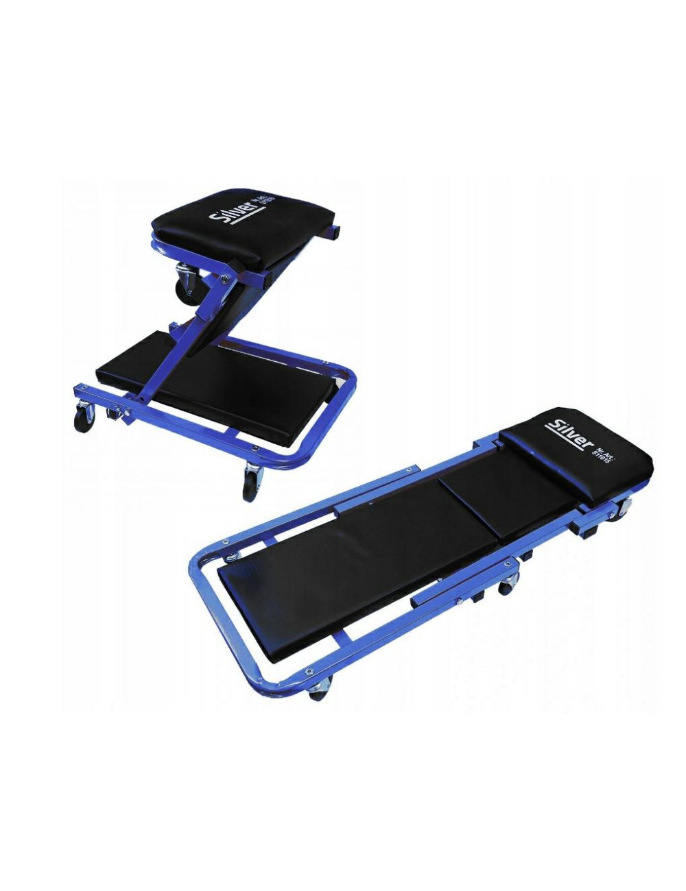 LEŻANKA SIEDZISKO WARSZTATOWE 36" SILVER