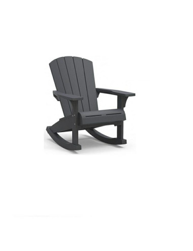 KETER KRZESŁO BUJANE ROCKING ADIRONDACK GRAFIT