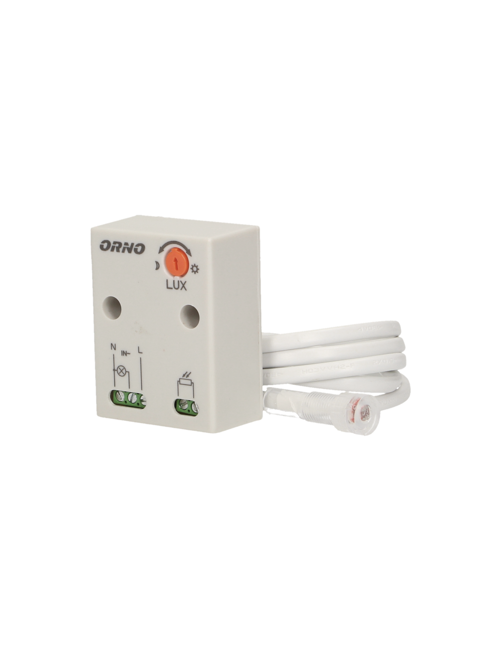 ORNO CZUJNIK ZMIERZCHOWY Z HERMETYCZNĄ ZEWNĘTRZNĄ SONDĄ, IP65, 2300W