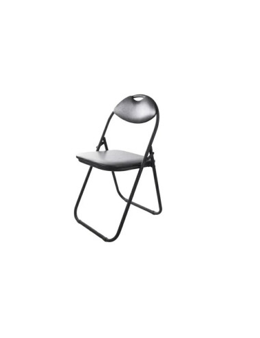 MASTER PARTY KRZESŁO DOMINO SKŁADANE CZARNE