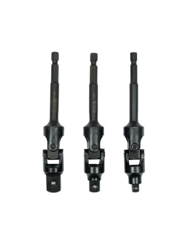 YATO ADAPTERY Z PRZEGUBEM DO NASADEK 1 4 3 8 1/2" KOMPLET