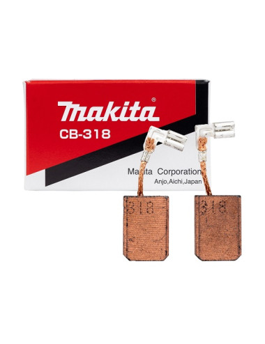 MAKITA SZCZOTKI WĘGLOWE CB-318 2szt.