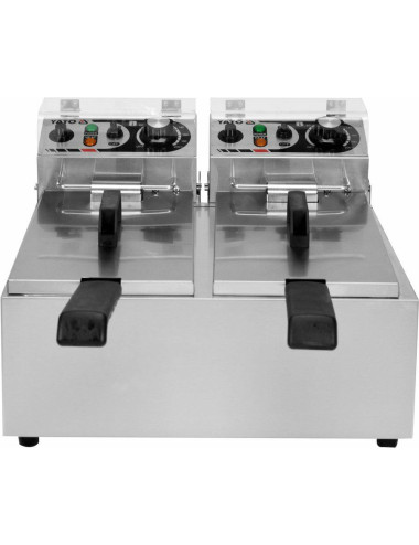 YATO FRYTOWNICA 2-KOMOROWA 2 x 3,5L