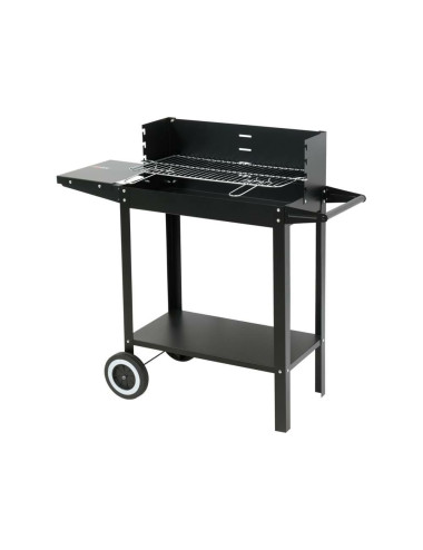 LUND GRILL WĘGLOWY Z PÓŁKĄ RUSZT 48x26,5cm