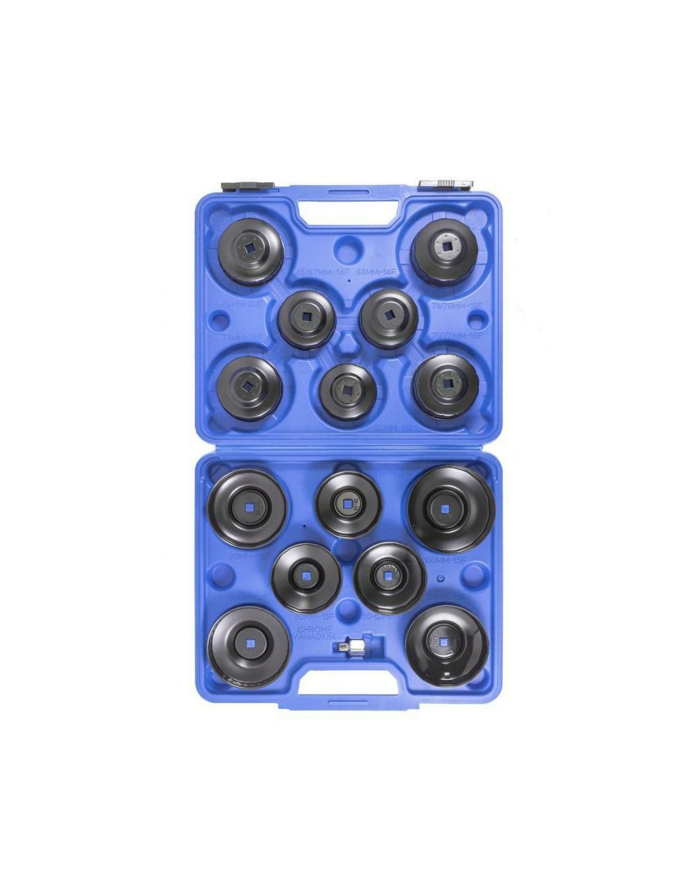 ROCKFORCE KLUCZE NASADOWE DO FILTRÓW OLEJU 15el.