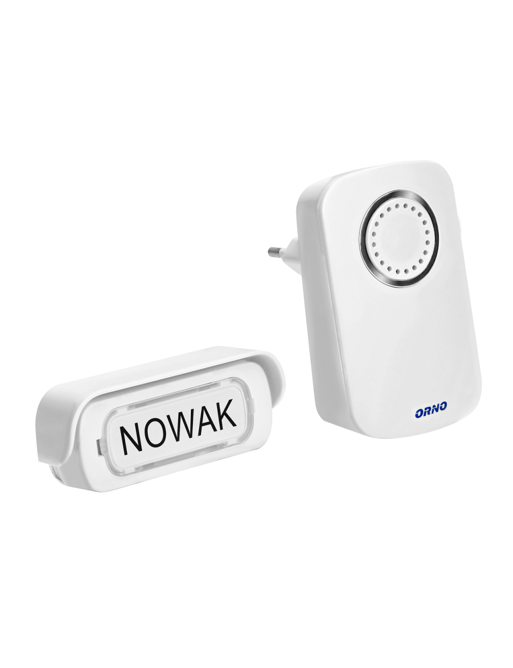 ORNO DZWONEK BEZPRZEWODOWY ERATO AC, SIECIOWY, LEARNING SYSTEM, 100M