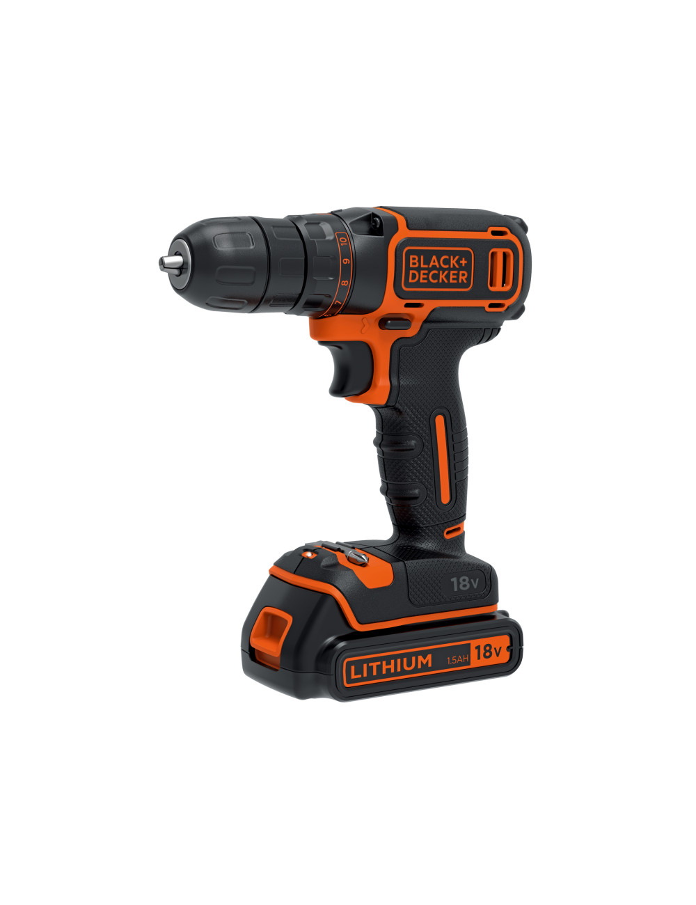 BLACK + DECKER WKRĘTARKA 18V BDCDC18 1x1,5Ah