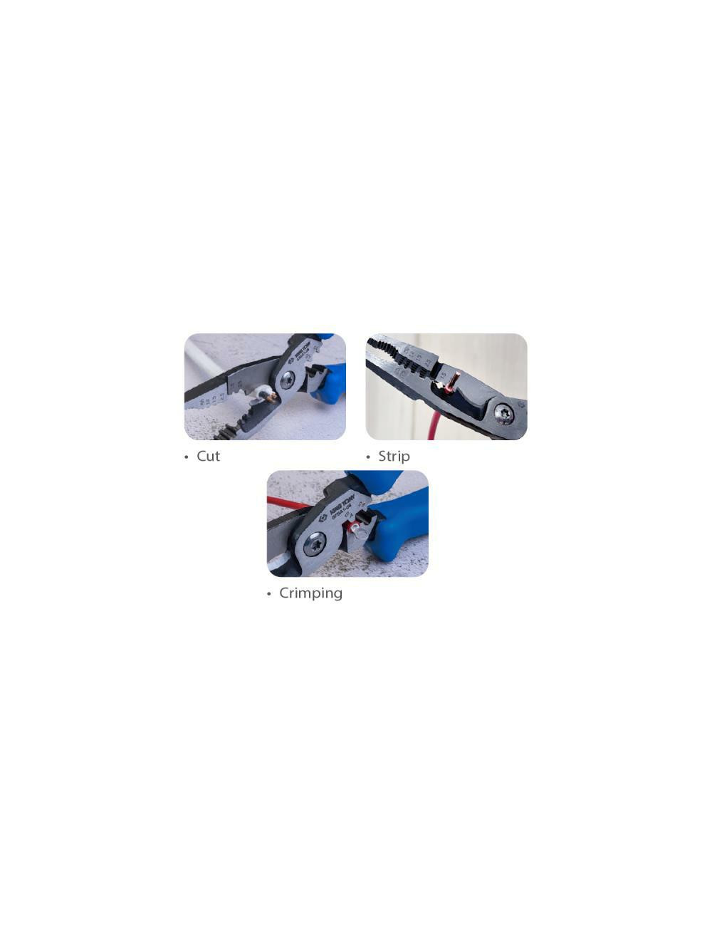 KING TONY SZCZYPCE WILOFUNKCYJNE DLA ELEKTRYKA