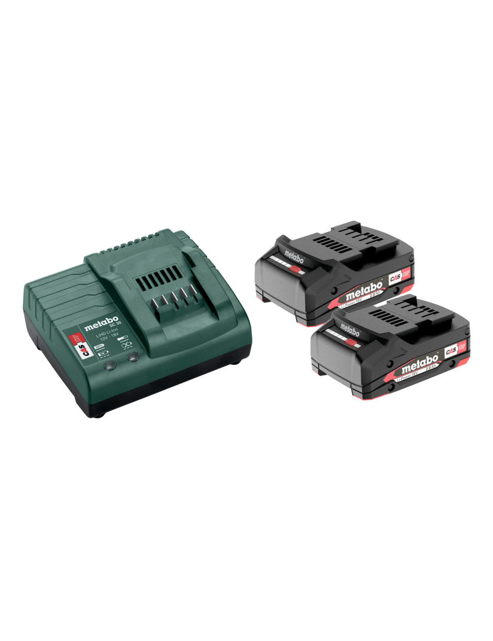 METABO AKUMULATOR 18V 2,0Ah x2 + ŁADOWARKA SC 30