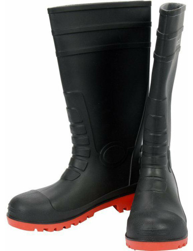 YATO BUTY KALOSZ BEZPIECZNE Z PODNOSKIEM METALOWYM I STALOWĄ WKŁADKĄ ANTYPRZEBICIOWĄ ROZM. 40