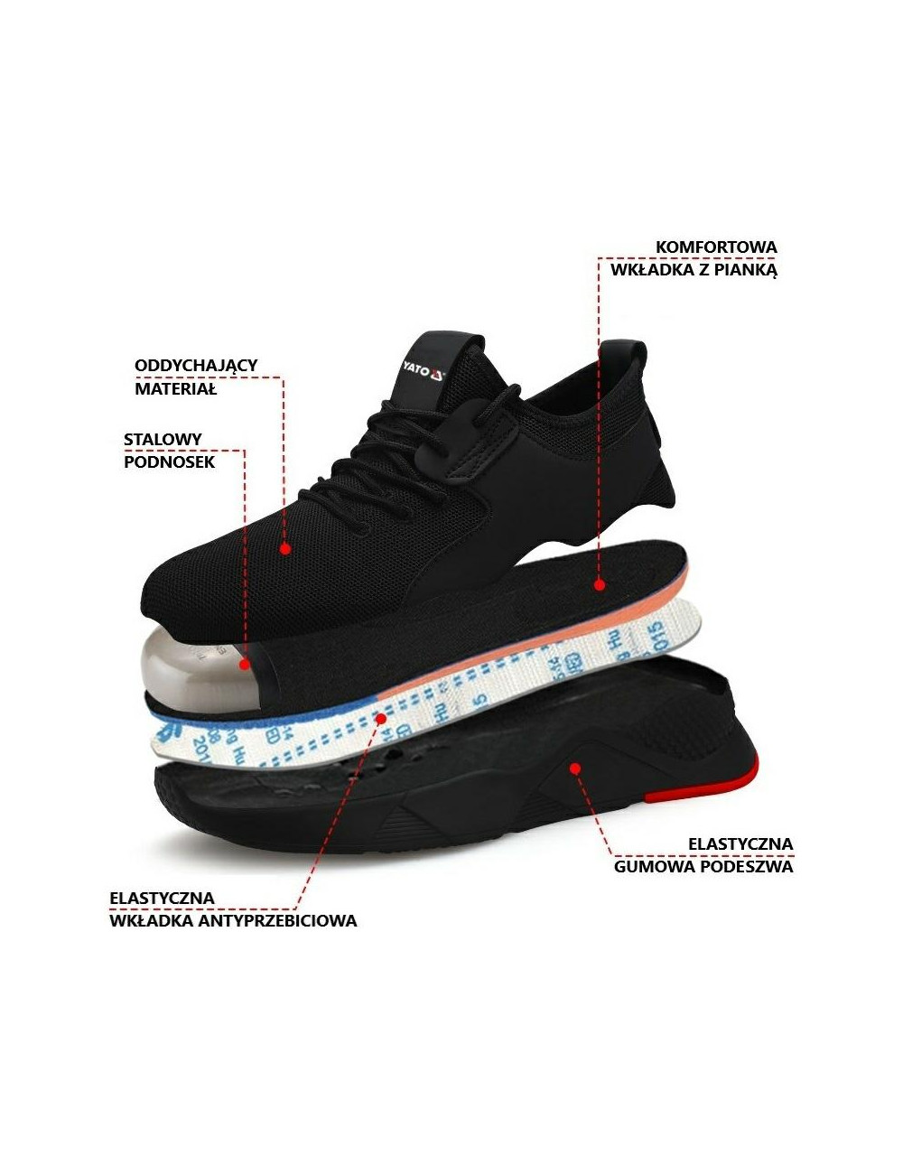 YATO BUTY ROBOCZE SPORT.PUBS SBP ROZ. 42