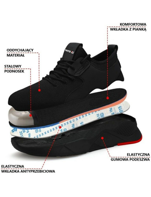 YATO BUTY ROBOCZE SPORTOWE PUBS SBP ROZ. 44 YT-80625