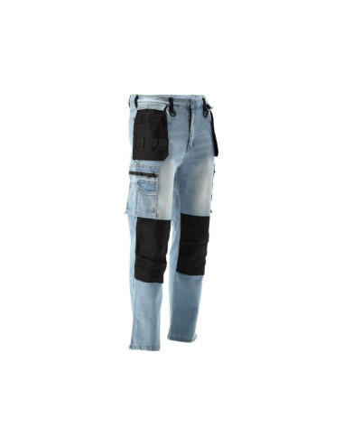 YATO SPODNIE ROBOCZE JEANSOWE MONTERSKIE ROZM. L XL