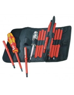 WERA ZESTAW WKRĘTAKÓW RĘKOJEŚĆ + 14 TRZPIENI IZOLOWANYCH + PRÓBNIK KRAFTFORM KOMPAKT