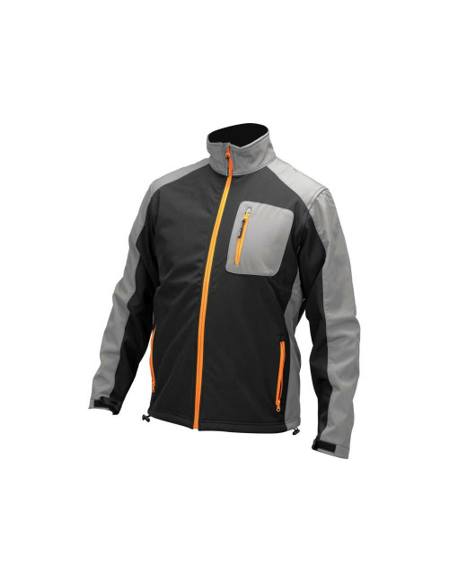 YATO KURTKA SOFTSHELL CZARNO-SZARA ROZM XXL YT-79534