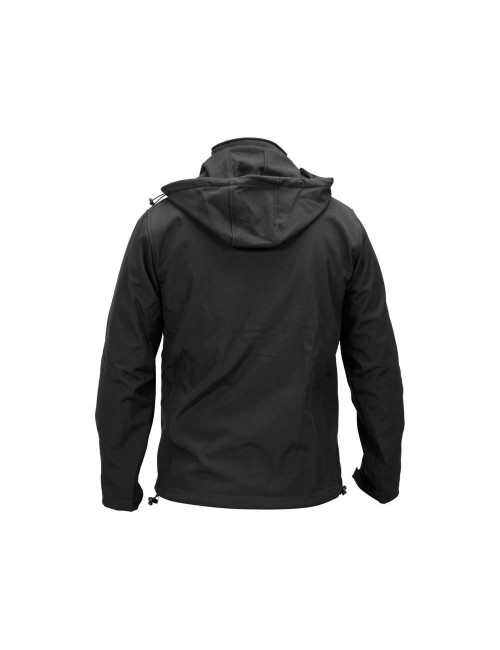YATO KURTKA SOFTSHELL Z KAPTUREM CZARNA ROZM.XXXL