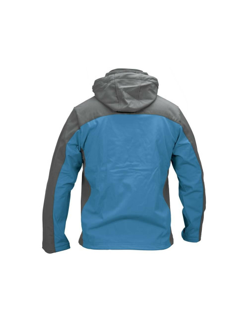 YATO KURTKA SOFTSHELL Z KAPTUREM NIEBIESKA ROZM. XL