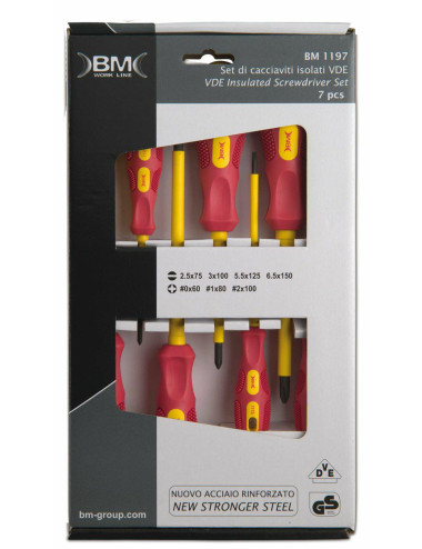 BM WKRĘTAKI IZOLOWANE DLA ELEKTRYKÓW 7szt.