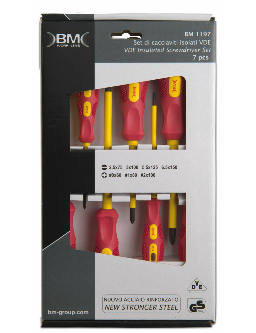 BM WKRĘTAKI IZOLOWANE DLA ELEKTRYKÓW 7szt.