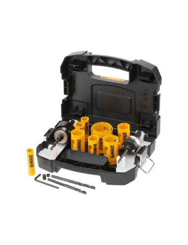 DEWALT OTWORNICA ZESTAW 11cz. BIMETAL DLA ELEKTRYKA