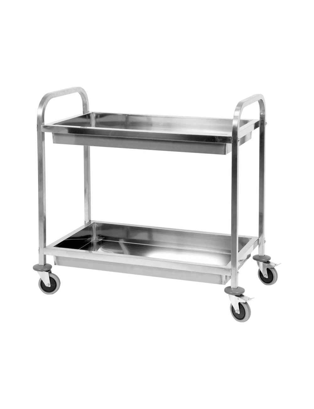 YATO WÓZEK KELNERSKI 2-PÓŁKOWY GŁĘBOKI