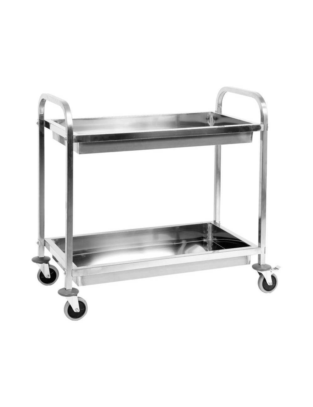 YATO WÓZEK KELNERSKI 2-PÓŁKOWY GŁĘBOKI