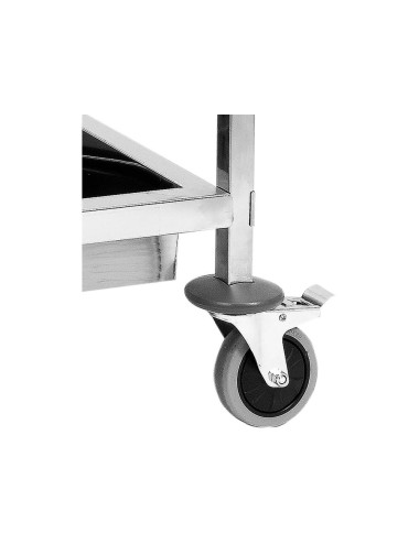 YATO WÓZEK KELNERSKI 2-PÓŁKOWY GŁĘBOKI