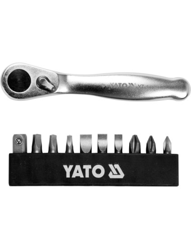 YATO ZESTAW KOŃCÓWEK Z GRZECHOTKĄ 11szt. YT-14390