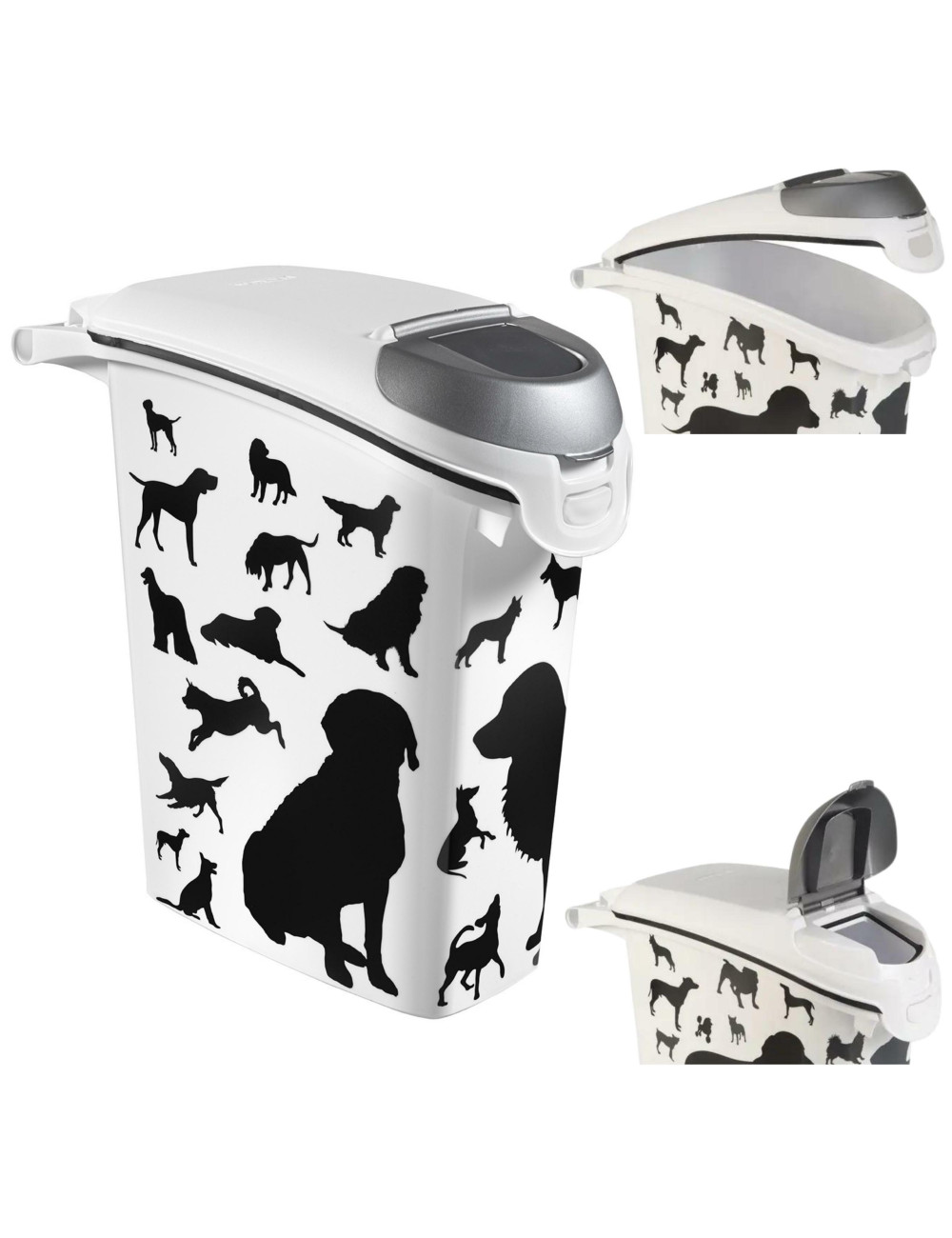 CURVER POJEMNIK DO PRZECHOWYWANIA KARMY 10KG 23L IML PSY